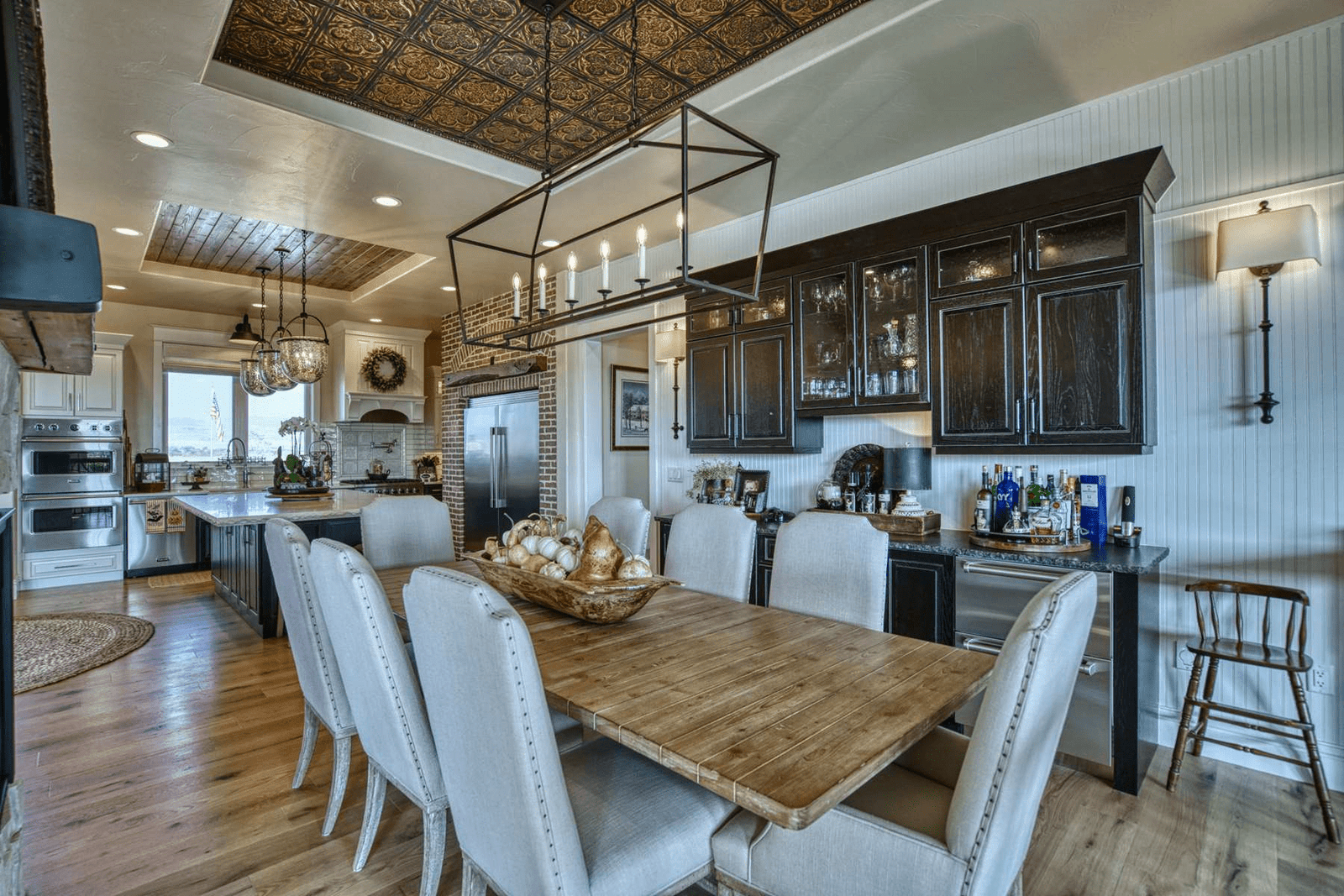 Rustic Meets Refined: Tin Ceiling Tiles in Modern Farmhouse Design - Metal Ceiling Express