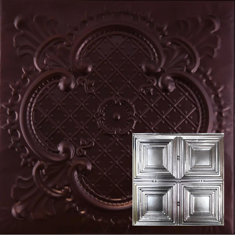 Tin Ceiling Tiles | Pattern 101 | Classic Four Square