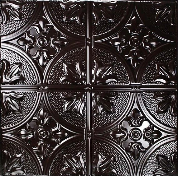 Metal Ceiling Tiles | Pattern 102 | FleurDeLis 12in - Metal Ceiling Express