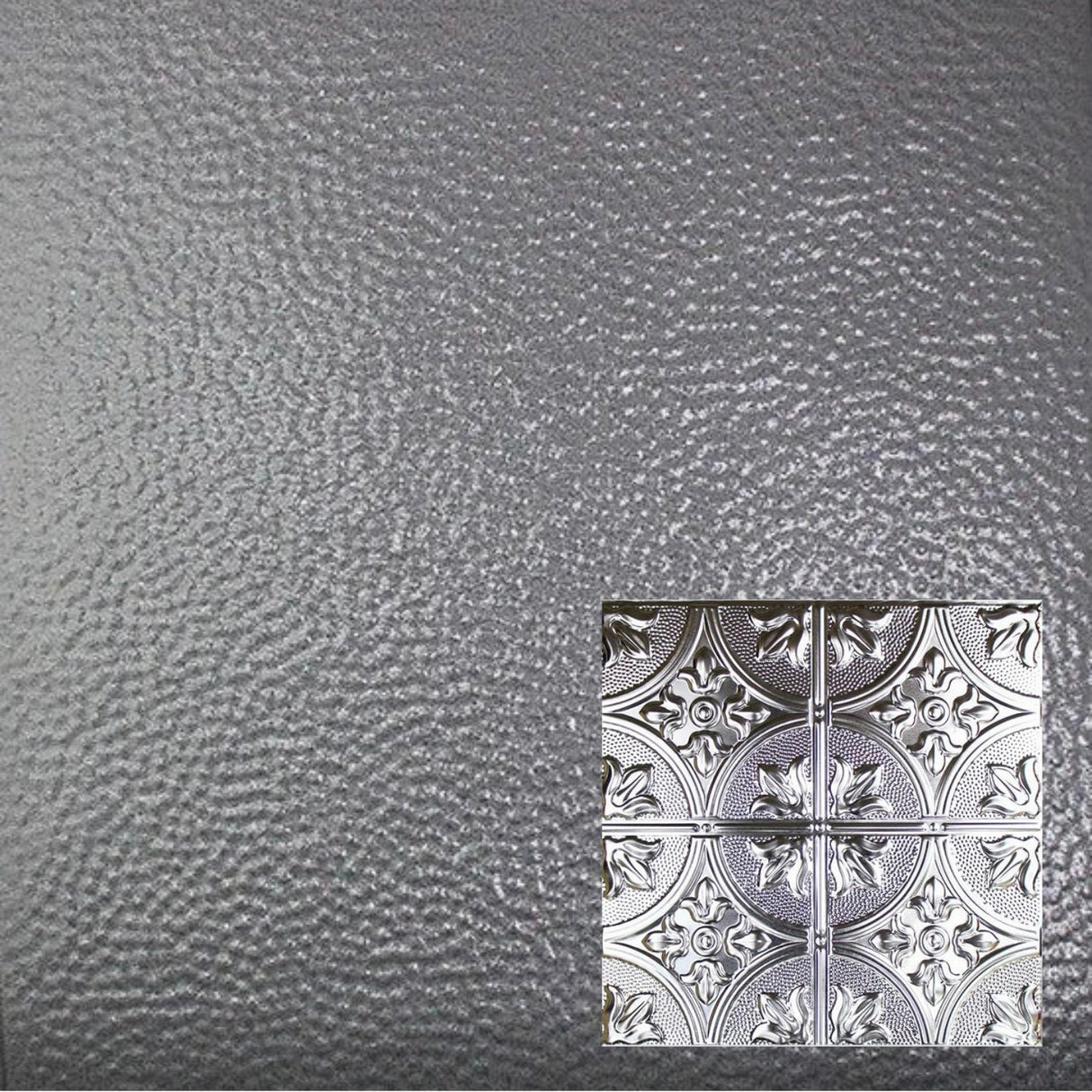 Tin Ceiling Tiles | Pattern 102 | Fleur-De-Lis 12in.