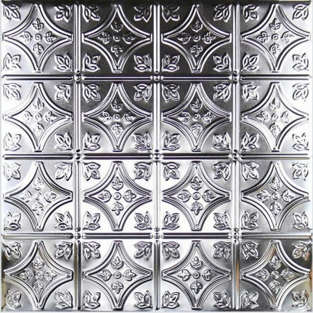 Tin Ceiling Tiles | Pattern 103 | Fleur-De-Lis 6in.