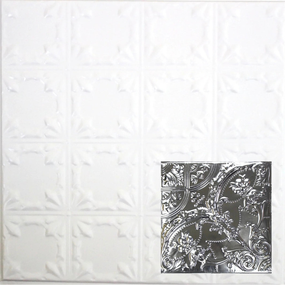 Tin Ceiling Tiles | Pattern 109 | Gothic Medallion