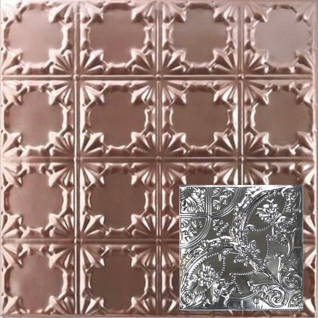 Tin Ceiling Tiles | Pattern 109 | Gothic Medallion