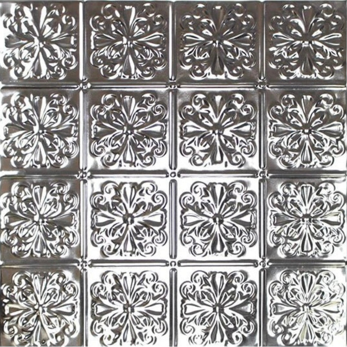 Tin Ceiling Tiles | Pattern 127 | Parisian Floral