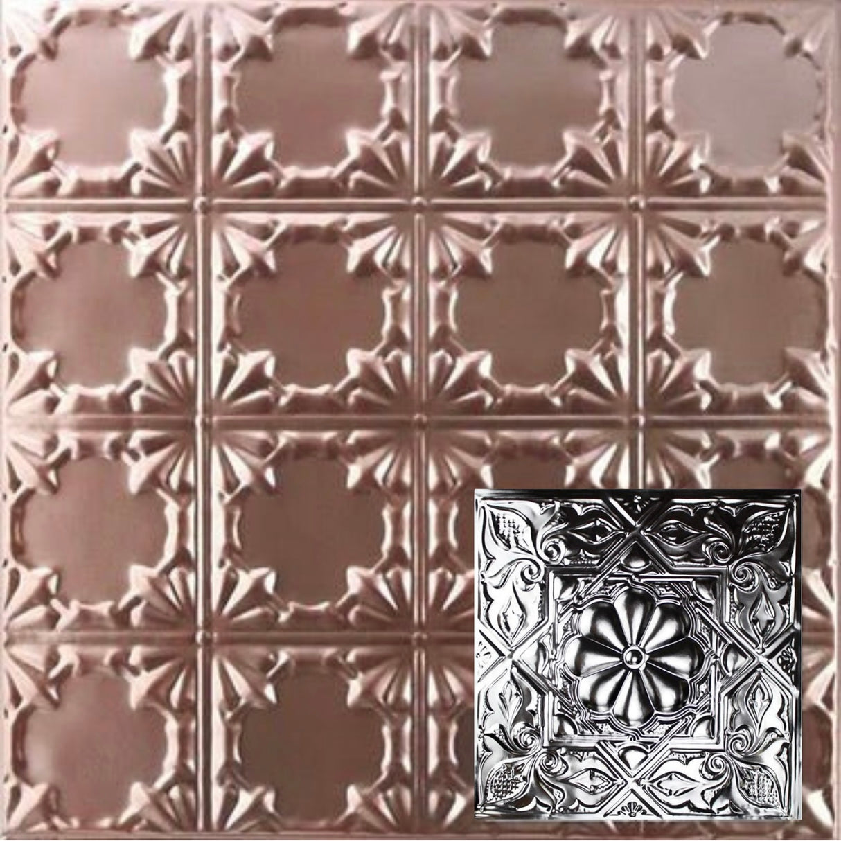 Tin Ceiling Tiles | Pattern 129 | Artisan Medallion