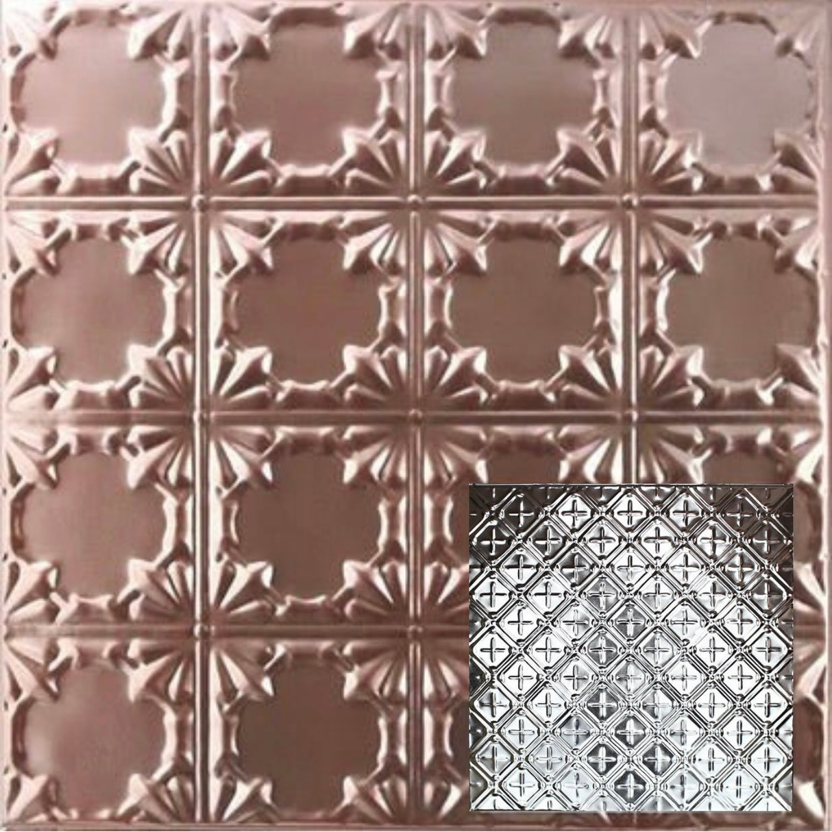 Tin Ceiling Tiles | Pattern 143 | Cross Hatch Filler