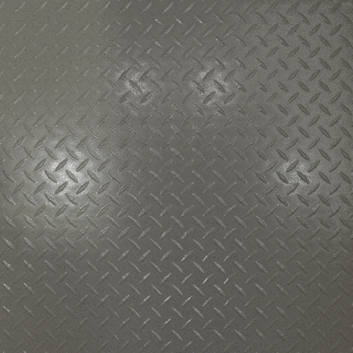 Pattern 144 Diamond Plate tin ceiling tile — Steel Vein finish