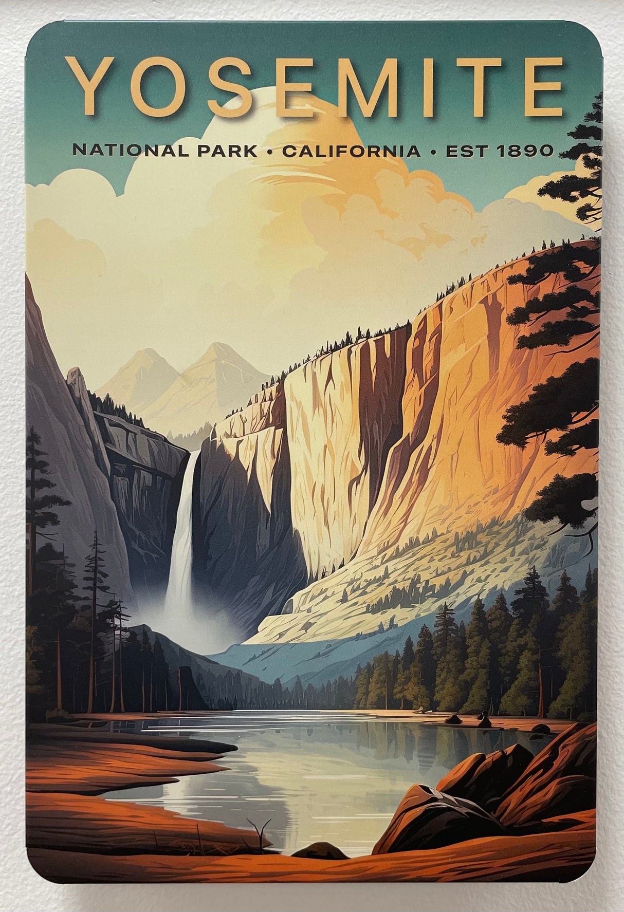 Yosemite National Park | Metal Poster