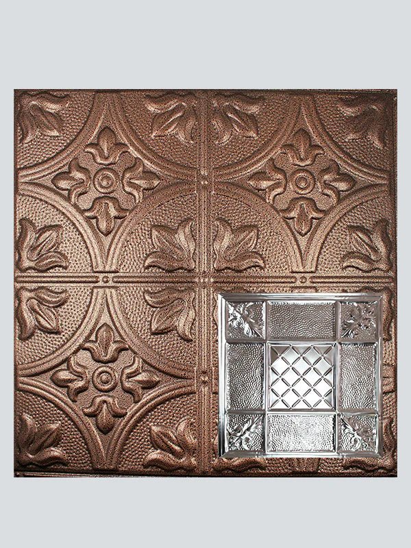 Metal Ceiling Tiles | Pattern 114 | Mediterranean Pebble - Penny Vein - Metal Ceiling Express