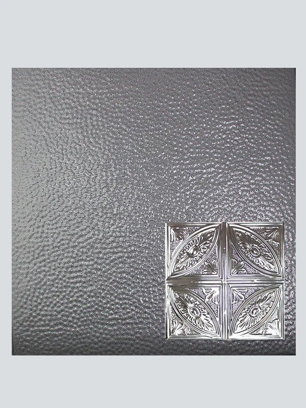 Metal Ceiling Tiles | Pattern 124 | Forever Eyes - Steel Vein - Metal Ceiling Express
