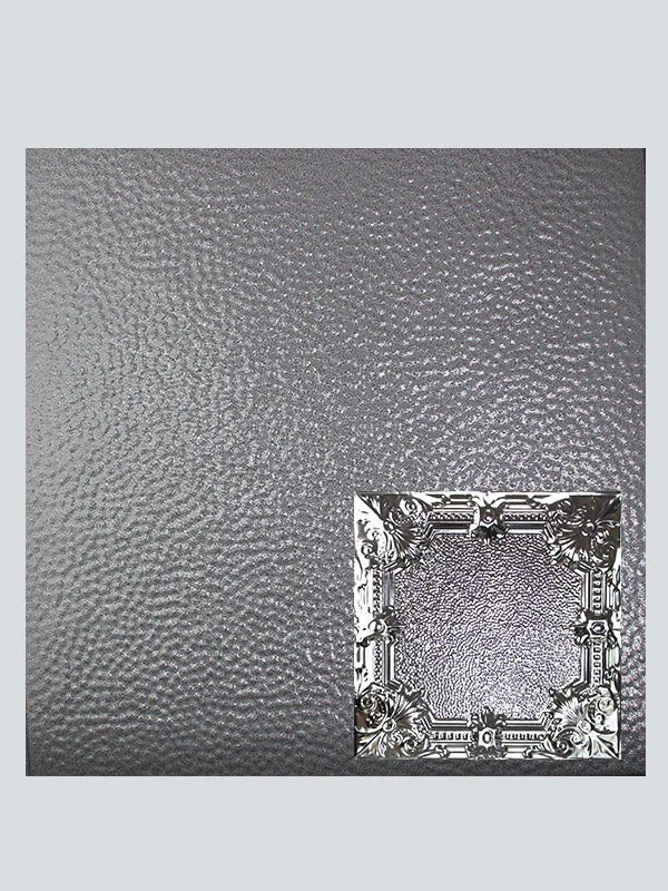 Metal Ceiling Tiles | Pattern 136 | Pebble Renaissance - Steel Vein - Metal Ceiling Express