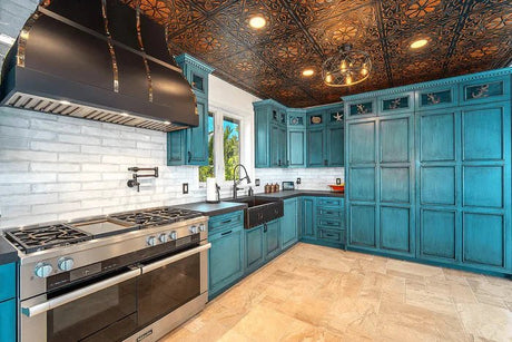 Kitchen Inspiration: Add Timeless Elegance with Tin Ceilings - Metal Ceiling Express