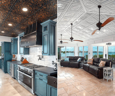 Metal Ceiling Tiles: Drop-In vs. Nail-Up Options - Metal Ceiling Express