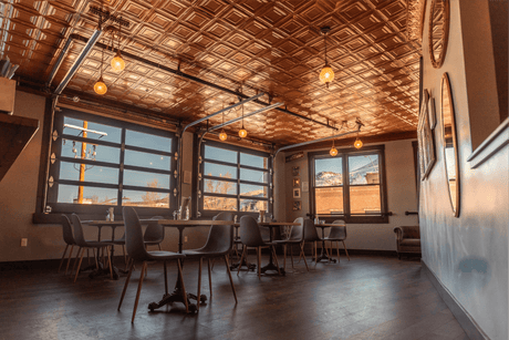 Advantages of Tin Ceiling Tiles Over Styrofoam Tiles for Commercial Spaces - Metal Ceiling Express