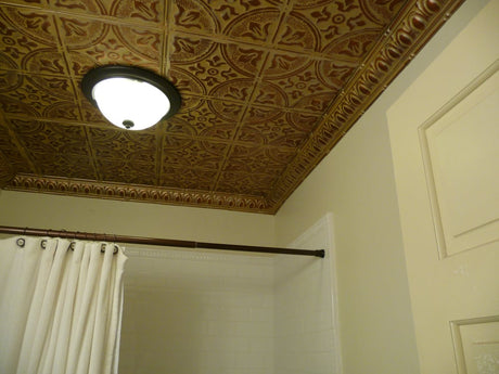 From Drab to Decorative: Transforming Popcorn Ceilings with Tin Ceiling Tiles - Metal Ceiling Express