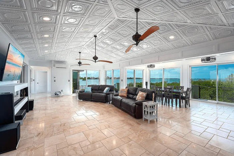 24-Inch Repeat Tin Ceiling Tiles - Metal Ceiling Express