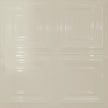 Pattern 101 Classic Four Square tin ceiling tile — Cream finish