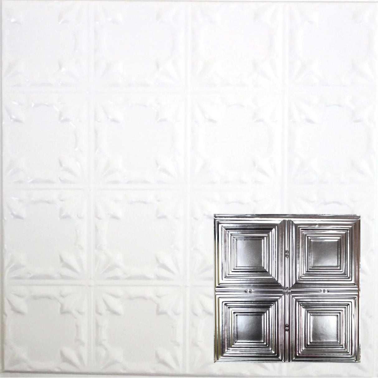 Tin Ceiling Tiles | Pattern 101 | Classic Four Square