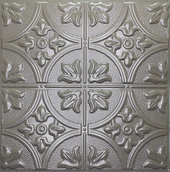 Metal Ceiling Tiles | Pattern 102 | FleurDeLis 12in - Metal Ceiling Express