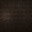 Pattern 103 Fleur-De-Lis 6in. tin ceiling tile — Maple Bronze finish