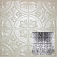 Tin Ceiling Tiles | Pattern 103 | Fleur-De-Lis 6in.