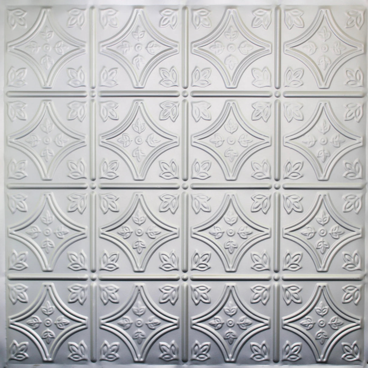 Metal Ceiling Tiles | Pattern 103 | FleurDeLis 6in - Aluminum - Metal Ceiling Express