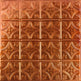 Metal Ceiling Tiles | Pattern 103 | FleurDeLis 6in - Transparent Copper - Metal Ceiling Express