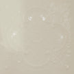 Pattern 104 Elegant Clover tin ceiling tile — Cream finish
