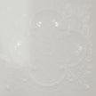 Pattern 104 Elegant Clover tin ceiling tile — Gloss White finish