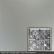 Pattern 105 Vintage Gothic tin ceiling tile — Arctic Shimmer finish