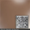 Pattern 105 Vintage Gothic tin ceiling tile — Penny Pearl finish