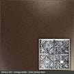Pattern 105 Vintage Gothic tin ceiling tile — Penny Vein finish