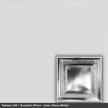 Pattern 106 Eccentric Mirror tin ceiling tile — Gloss White finish