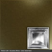 Pattern 106 Eccentric Mirror tin ceiling tile — Gold Vein finish