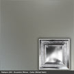 Pattern 106 Eccentric Mirror tin ceiling tile — Nickel Vein finish