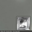 Pattern 106 Eccentric Mirror tin ceiling tile — Steel Vein finish