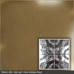 Pattern 108 Oak Leaf tin ceiling tile — Antique Clear finish