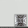 Pattern 108 Oak Leaf tin ceiling tile — Gloss White finish