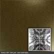 Pattern 108 Oak Leaf tin ceiling tile — Gold Vein finish