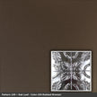 Pattern 108 Oak Leaf tin ceiling tile — Oil-Rubbed Bronze finish