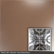 Pattern 108 Oak Leaf tin ceiling tile — Penny Pearl finish