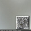 Pattern 109 Gothic Medallion tin ceiling tile — Arctic Shimmer finish