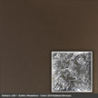 Pattern 109 Gothic Medallion tin ceiling tile — Oil-Rubbed Bronze finish