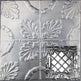 Tin Ceiling Tiles | Pattern 111 | Medieval Crosshatch