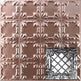 Tin Ceiling Tiles | Pattern 111 | Medieval Crosshatch