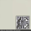 Pattern 113 Penned Craftsman tin ceiling tile — Crisp Linen finish