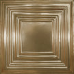 Pattern 115 Framed Gallery tin ceiling tile — Antique Clear finish