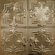 Pattern 116 Traditional Period tin ceiling tile — Antique Clear finish