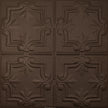 Pattern 116 Traditional Period tin ceiling tile — Oil-Rubbed Bronze finish