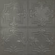 Pattern 116 Traditional Period tin ceiling tile — Steel Vein finish